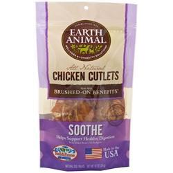Earth Animal Soothe Chicken Cutlets 8oz-Dog-Earth Animal-PetPhenom
