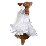 EaEast Side Collection Yappily Ever After Wedding Dress -Medium-Dog-East Side Collection-PetPhenom