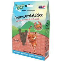 Emerald Pet Feline Dental Stixx Salmon and Pumpkin Recipe, 3.6 oz-Cat-Emerald Pet-PetPhenom