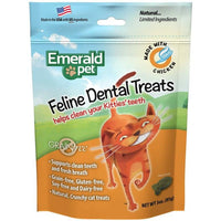 Emerald Pet Feline Dental Treats Chicken Flavor, 3 oz-Cat-Emerald Pet-PetPhenom