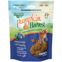 Emerald Pet Pumpkin Harvest Oven Baked Dog Treats with Blueberry, 6 oz-Dog-Emerald Pet-PetPhenom