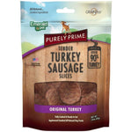 Emerald Pet Purely Prime Tender Turkey Sausage Slices Original Recipe, 3 oz-Cat-Emerald Pet-PetPhenom