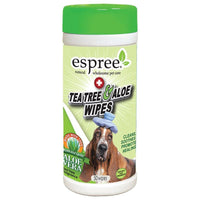 Espree Tea Tree & Aloe Wipes, 50 Count-Dog-Espree-PetPhenom