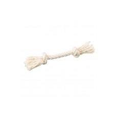 Ethical Dental Rope 2-Knot Medium White 12in-Dog-Ethical Pet Products-PetPhenom