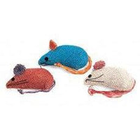 Ethical Products Spot Colored Burlap Mice 3-pack-Cat-Ethical Pet Products-PetPhenom