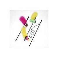 Ethical Products Spot Feather Boa Teaser Wand With Catnip-Cat-Ethical Pet Products-PetPhenom