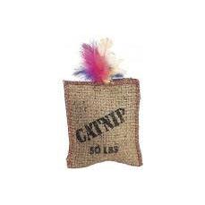 Ethical Products Spot Jute & Feather Sack With Catnip-Cat-Ethical Pet Products-PetPhenom