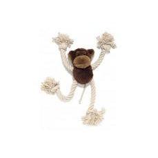 Ethical Products Spot Plush & Rope Moppet Monkey 12.5in-Dog-Ethical Pet Products-PetPhenom