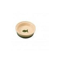 Ethical Products Spot Two Tone Sahara Dish 5in Cat Tapioca/Green-Cat-Ethical Pet Products-PetPhenom