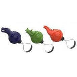 Ethical Push To Mute Dino Ball with Strap Dog Toy Assorted-Dog-Ethical Pet Products-PetPhenom