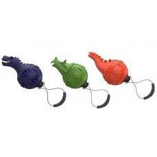 Ethical Push To Mute Dino Ball with Strap Dog Toy Assorted-Dog-Ethical Pet Products-PetPhenom