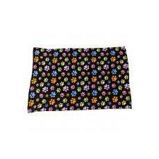 Ethical Snuggler Rainbow Pawprnt Blanket Black 40X58-Dog-Ethical Pet Products-PetPhenom