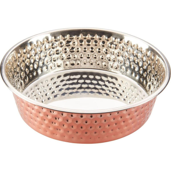 Ethical Spot Bowls Honeycomb Non Skid Stainless Steel Copper 3-quart-Dog-Ethical Pet Products-PetPhenom