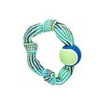 Ethical Spot Colorful Rope Knot Ring Dog Toy Medium-Dog-Ethical Pet Products-PetPhenom
