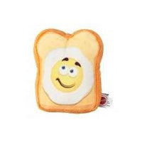 Ethical Spot Fun Food Egg On Toast Dog Toy 4.75in-Dog-Ethical Pet Products-PetPhenom