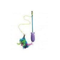 Ethical Spot Laser & Feather Teaser Wand Cat Toy-Cat-Ethical Pet Products-PetPhenom
