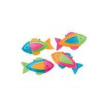 Ethical Whiskins Felt Fish Catnip Assorted-Cat-Ethical Pet Products-PetPhenom