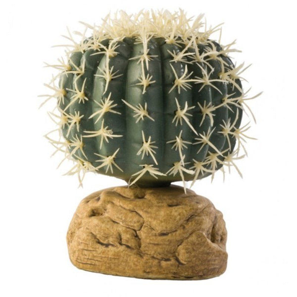 Exo-Terra Desert Barrel Cactus Terrarium Plant, Small - 1 Pack-Small Pet-Exo Terra-PetPhenom