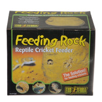 Exo-Terra Feeding Rock Reptile Cricket Feeder, 1 Pack-Small Pet-Exo Terra-PetPhenom