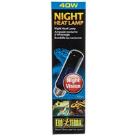 Exo-Terra Night Heat Lamp, 40 Watts - T10-Small Pet-Exo Terra-PetPhenom