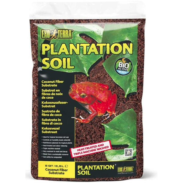 Exo Terra Plantation Soil Reptile Substrate-Small Pet-Exo Terra-PetPhenom