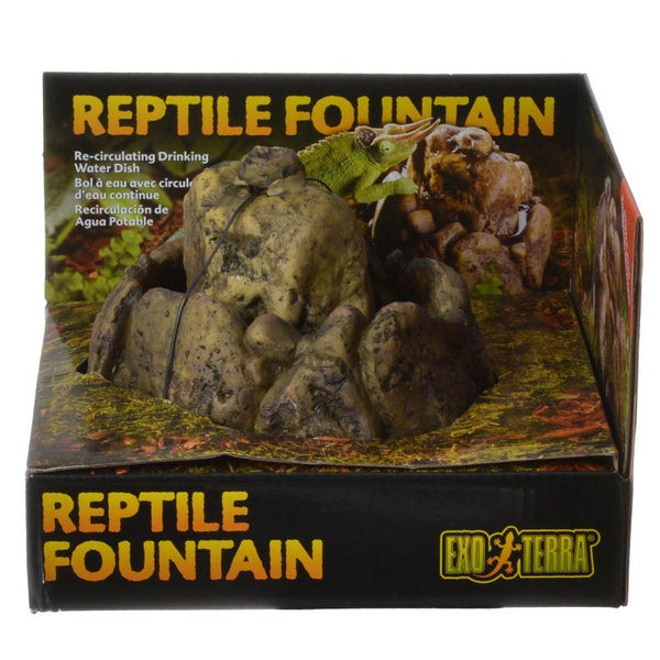 Exo-Terra Reptile Fountain, 8.3"L x 7.5"W x 5.7"H-Small Pet-Exo Terra-PetPhenom