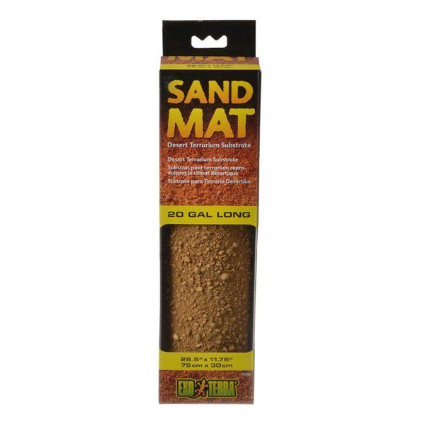 Exo-Terra Sand Mat Desert Terrarium Substrate, 20 Gallon - (29.5"L x 11.75"W)-Small Pet-Exo Terra-PetPhenom