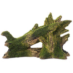 Exotic Environments Fallen Moss Covered Tree, 8"L x 3.5"W x 5"H-Fish-Blue Ribbon Pet Products-PetPhenom