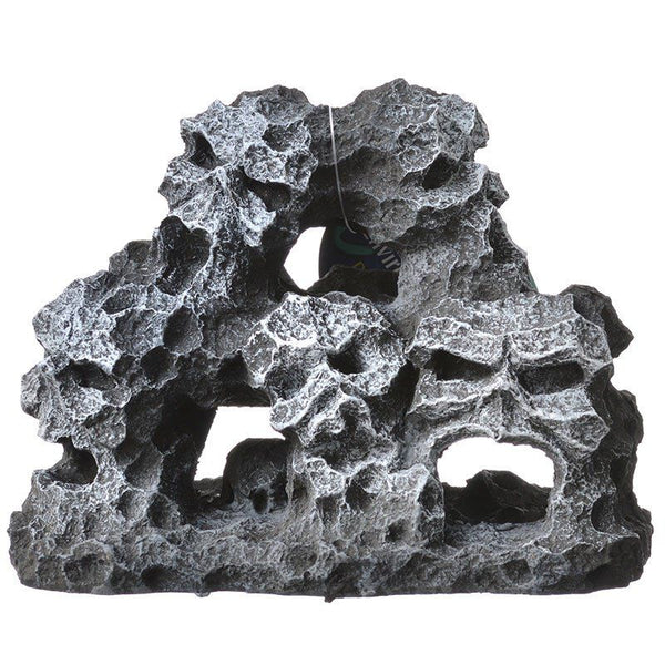 Exotic Environments Mountain Skull Pile Aquarium Ornament, Small - (6.5"L x 4"W x 4.75"H)-Fish-Blue Ribbon Pet Products-PetPhenom