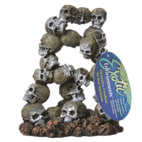 Exotic Environments Skull Archway Aquarium Ornament, Small - (5.5"L x 3.25"W x 6.5"H)-Fish-Blue Ribbon Pet Products-PetPhenom