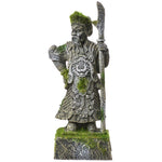 Exotic Environments Thai Warrior Statue with Moss Aquarium Ornament, 3.5"L x 3"W x 8.5"H-Fish-Blue Ribbon Pet Products-PetPhenom