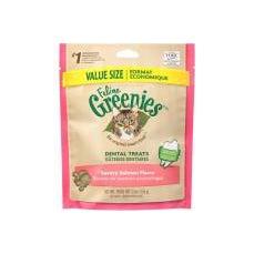 FELINE GREENIES Dental Treats for Cats Savory Salmon Flavor 5.5 oz.-Cat-Greenies-PetPhenom