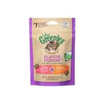 FELINE GREENIES FLAVOR FUSION Dental Treats for Cats Salmon and Chicken Flavors 2.5 oz.-Cat-Greenies-PetPhenom