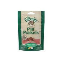 FELINE GREENIES PILL POCKETS Treats for Cats Salmon Flavor - 1.6 oz. 45 Treats-Cat-Greenies-PetPhenom