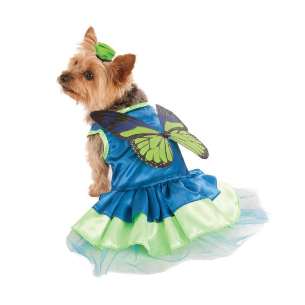Fairy Pet Costume- Gn/Bu-Costumes-Rubies-XS-PetPhenom