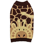 Fashion Pet Giraffe Dog Sweater Brown, X-Small-Dog-Fashion Pet-PetPhenom