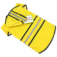 Fashion Pet Rainy Day Dog Slicker - Yellow, Medium (14"-19" From Neck to Tail)-Dog-Fashion Pet-PetPhenom