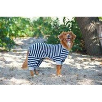 Fashion Pet Striped Pajamas Blue Medium-Dog-Ethical Pet Products-PetPhenom