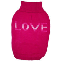 Fashion Pet True Love Dog Sweater Pink, Small-Dog-Fashion Pet-PetPhenom