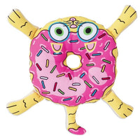 Fat Cat Foodies Donut Cat Dog Toy, 1 count-Dog-Fat Cat-PetPhenom