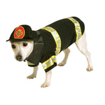 Fire Fighter Pet Costume-Costumes-Rubies-Small-PetPhenom