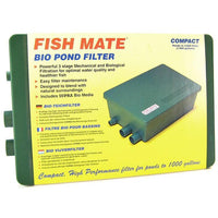 Fish Mate Compact bio Pond Filter, Max Pond 1,000 Gallons - 500 GPH-Fish-Fish Mate-PetPhenom