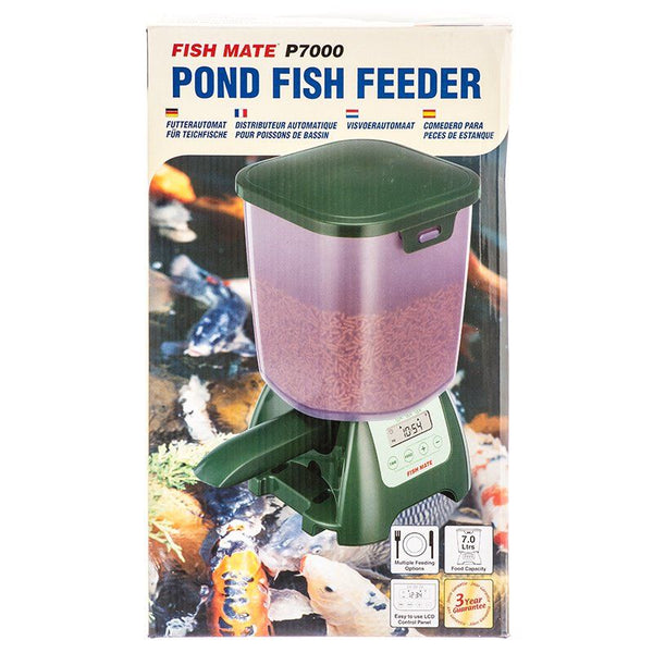 Fish Mate Pond Fish Feeder P7000, Programable Holds Up To 6.5 lbs of food-Fish-Fish Mate-PetPhenom