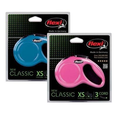 Flexi New Classic Cord Retractable Lds -16' Medium Pink-Dog-Flexi-PetPhenom