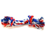 Flossy Chews Colored Rope Bone, Mini (6" Long)-Dog-Mammoth-PetPhenom