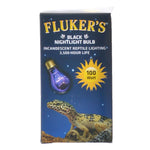 Flukers Black Nightlight Incandescent Bulb, 100 Watt-Small Pet-Flukers-PetPhenom