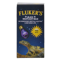 Flukers Black Nightlight Incandescent Bulb, 150 Watt-Small Pet-Flukers-PetPhenom
