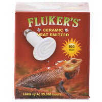 Flukers Ceramic Heat Emitter, 100 Watt-Small Pet-Flukers-PetPhenom