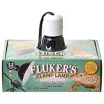 Flukers Clamp Lamp with Dimmer, 75 Watt (5.5" Diameter)-Small Pet-Flukers-PetPhenom