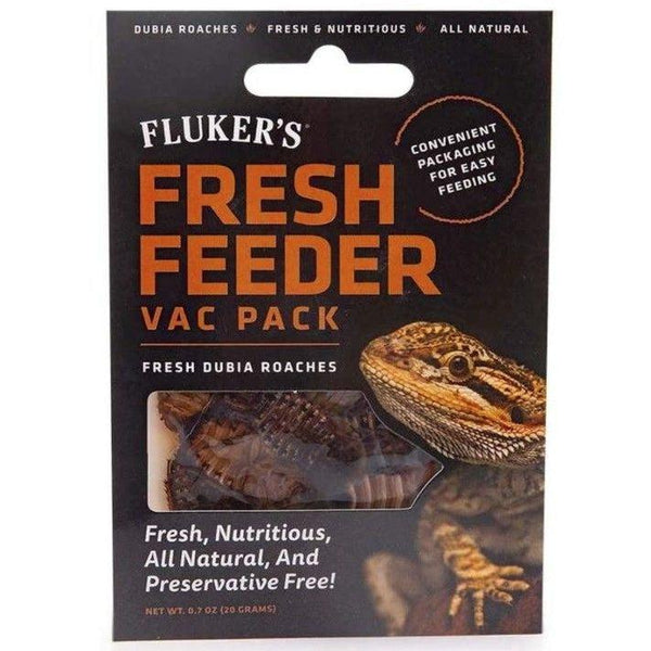 Flukers Dubia Roach Fresh Feeder Vac Pack , 0.7 oz-Small Pet-Flukers-PetPhenom